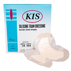 Siliocne Foam Dressing 23cm - Heel